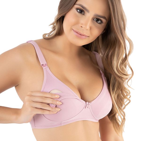 Soutien Maternidade Em Microfibra Sem Bojo E Sem Aro Make