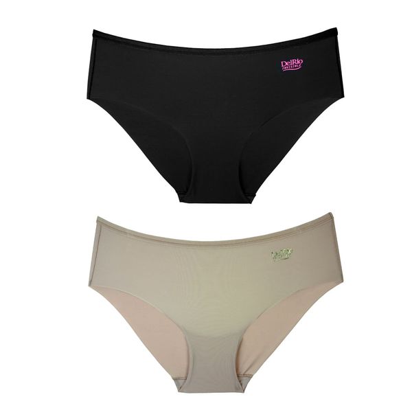 Kit 02 Calcinhas Boxer Em Laser Cut Ms - Pt