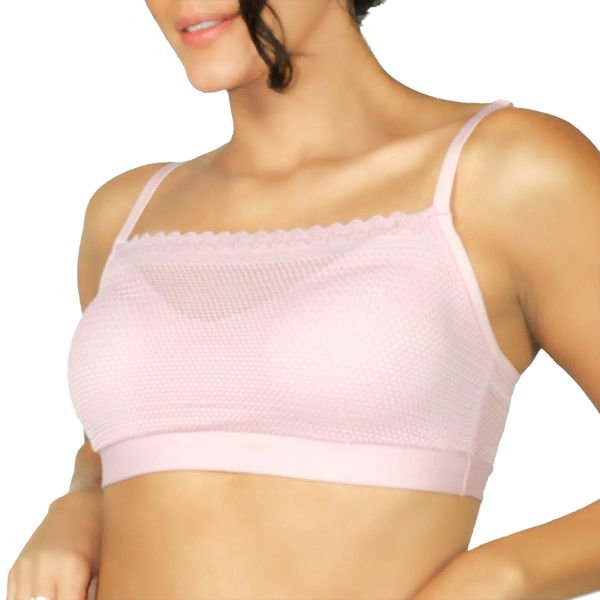 Soutiem Top Moldado Com Renda Em Sensitive Make