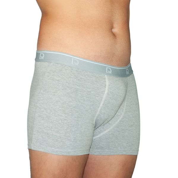Cueca Boxer Em Cotton Mescla