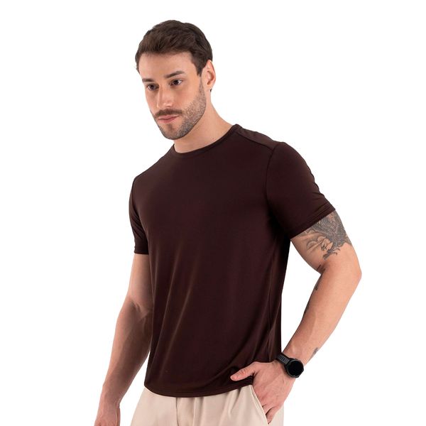T-Shirt Ombro Neo Fresh Café